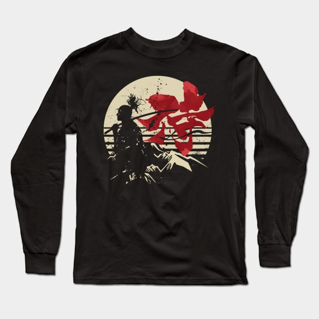 Samurai vintage Long Sleeve T-Shirt by AliZaidzjzx